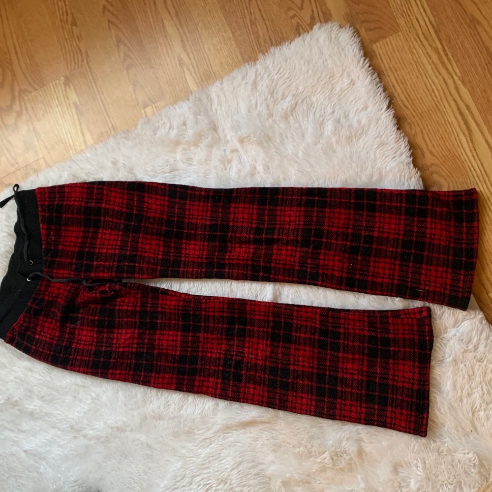 Fleece lounging pants